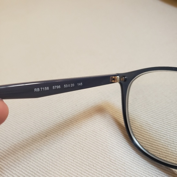 Rayban | Navy Blue Eye Glasses frames - Picture 4 of 6